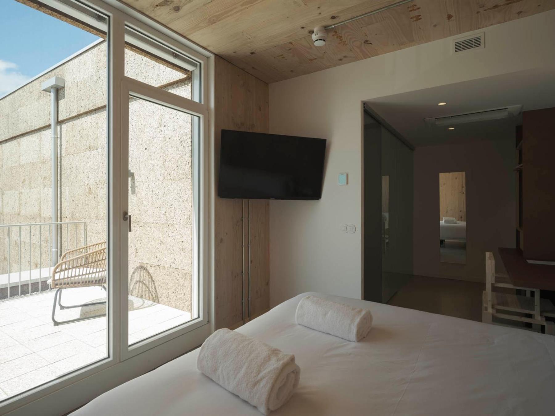 Hotel Amiuka O Pedrouzo Bagian luar foto