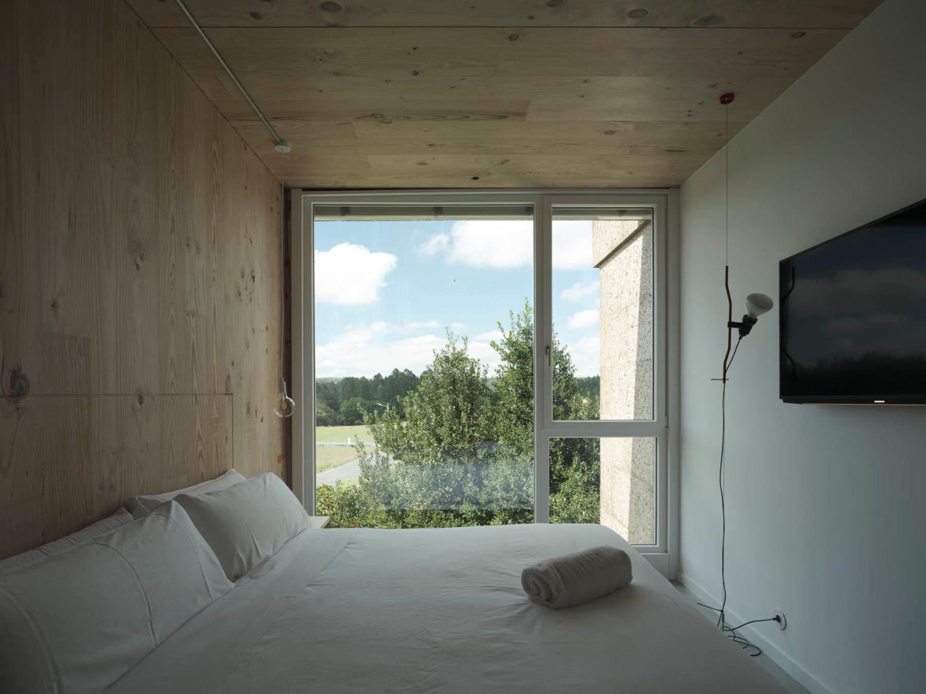 Hotel Amiuka O Pedrouzo Bagian luar foto
